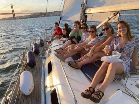 Bachelor Party in a Sailing Boat in Lisbon for up to 12 People