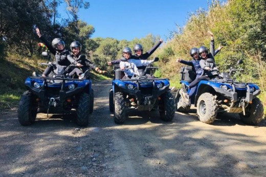 Excursión en quad en Barcelona (1h) -Parque Natural del Montnegre- 2 personas