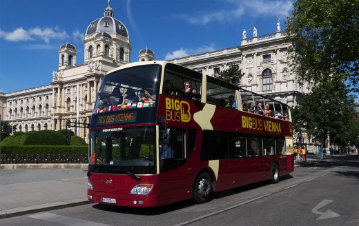 Vienna Card with Big Bus hop-on hop-off tour for 24h, 48h or 72h