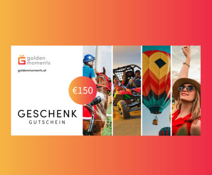 €150 Flexibler Golden Moments Geschenkkarte