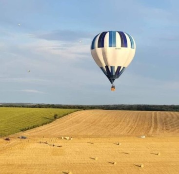 Privater Heißluftballonflug für zwei Personen in Belgien