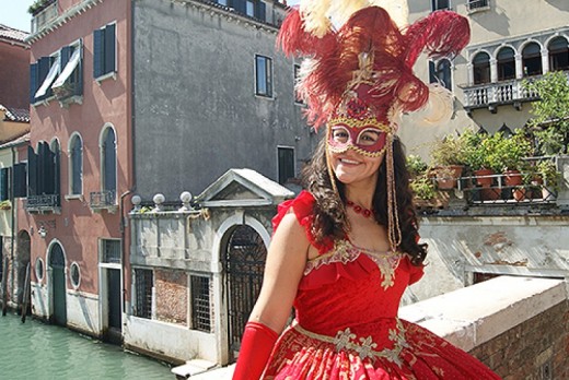 Costume photoshoot in Venice 100 photographs