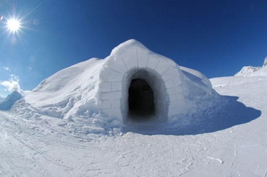 Übernachtung in einem Iglu-Dorf - Wochenende