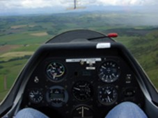 Glider Flight - Landes, France