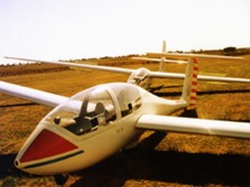 Glider Flight - Landes, France