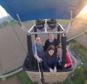 Privater Heißluftballonflug für zwei Personen in Belgien