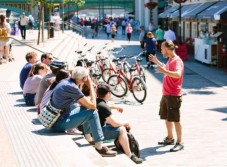 Fahrradtour entlang der Themse für Zwei