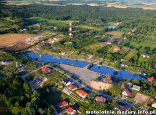 Motolotnia lot nad Mazurami